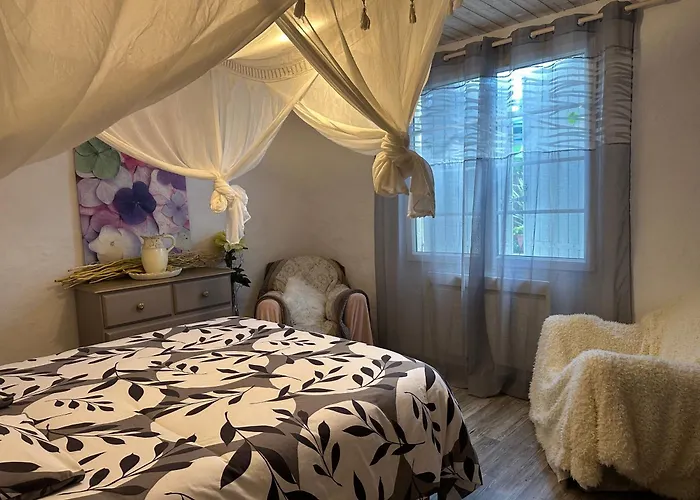 Chez Marie, Petit Cocon Avec Piscine Vakantiehuis *